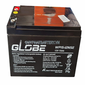 Bình ắc quy GLOBE WP15-12NSE 12V 15AH