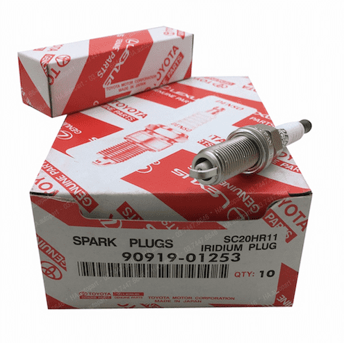 Bugi Denso Iridium mã 90919-01253 chân dài dùng cho Toyota Vios, Altis ...